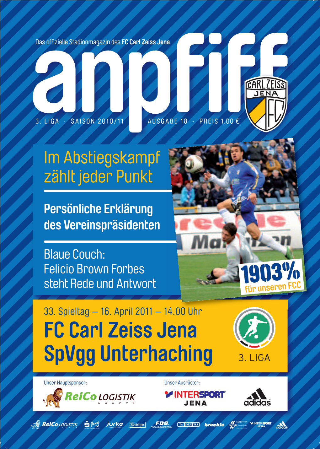 FC Carl Zeiss Jena Spvgg Unterhaching