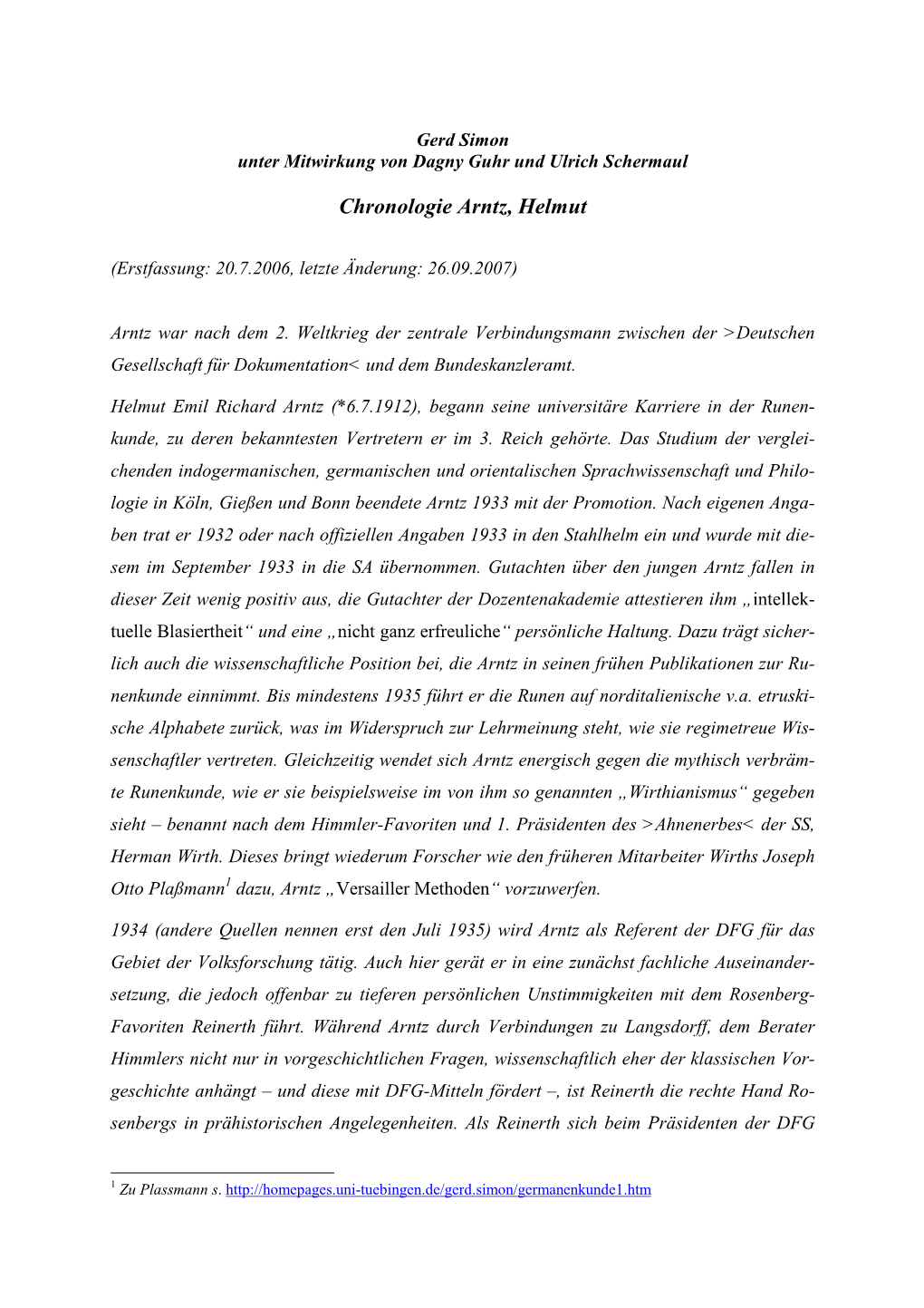 Chronologie Arntz, Helmut (PDF)