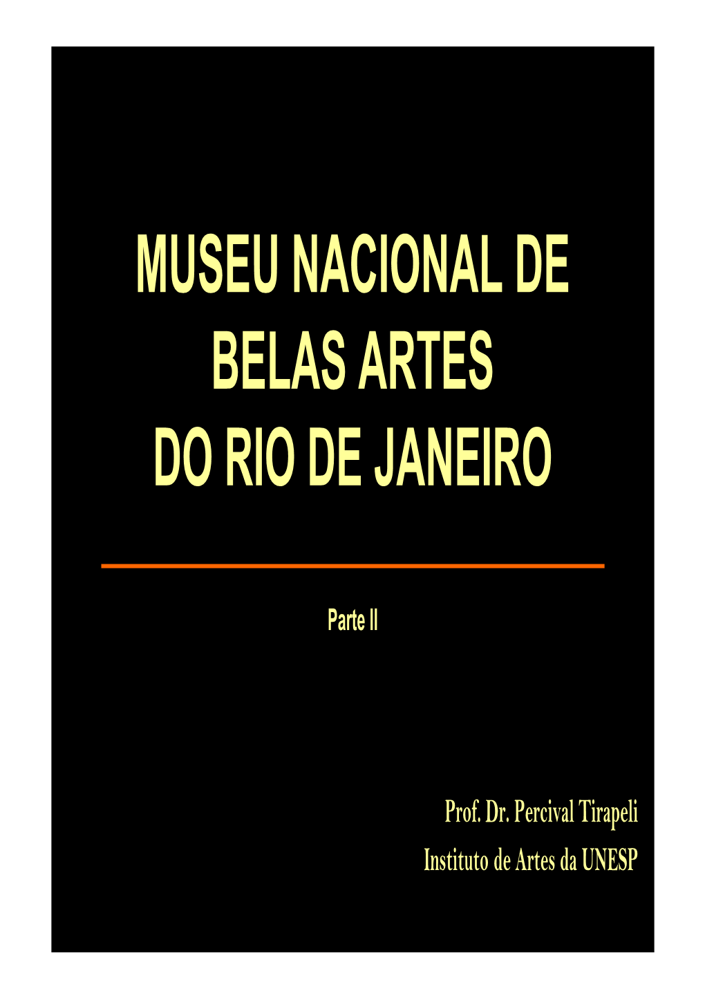 MUSEU NACIONAL DE BELAS ARTES Pt II.Pdf