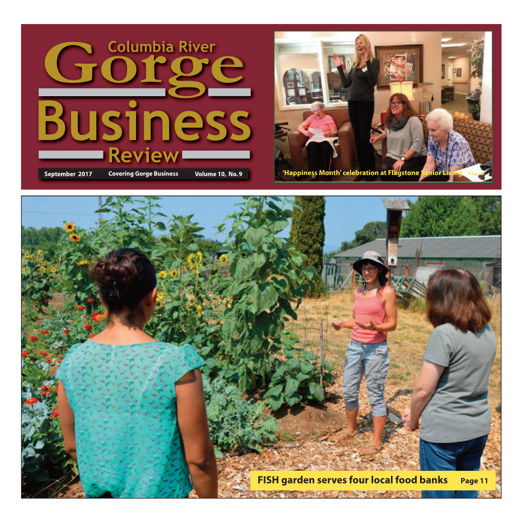 Review September 2017 Covering Gorge Business Volume 10, No