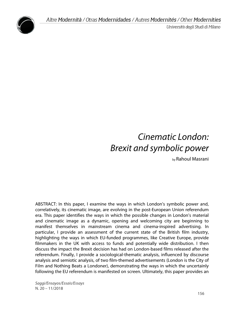 Brexit and Symbolic Power