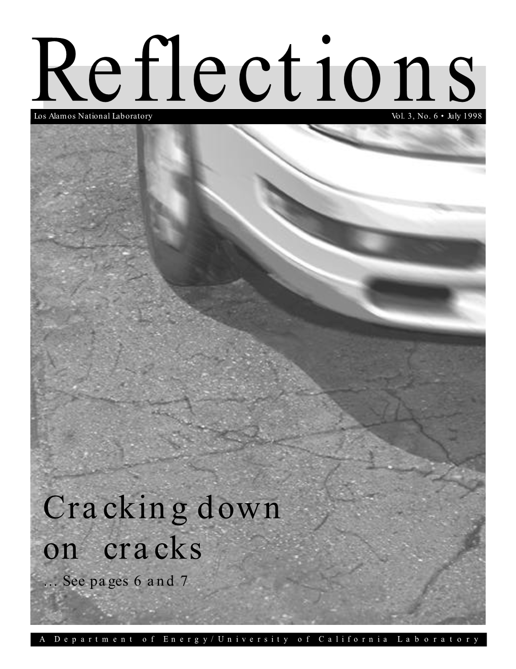 Cracking Down on Cracks … See Pages 6 and 7