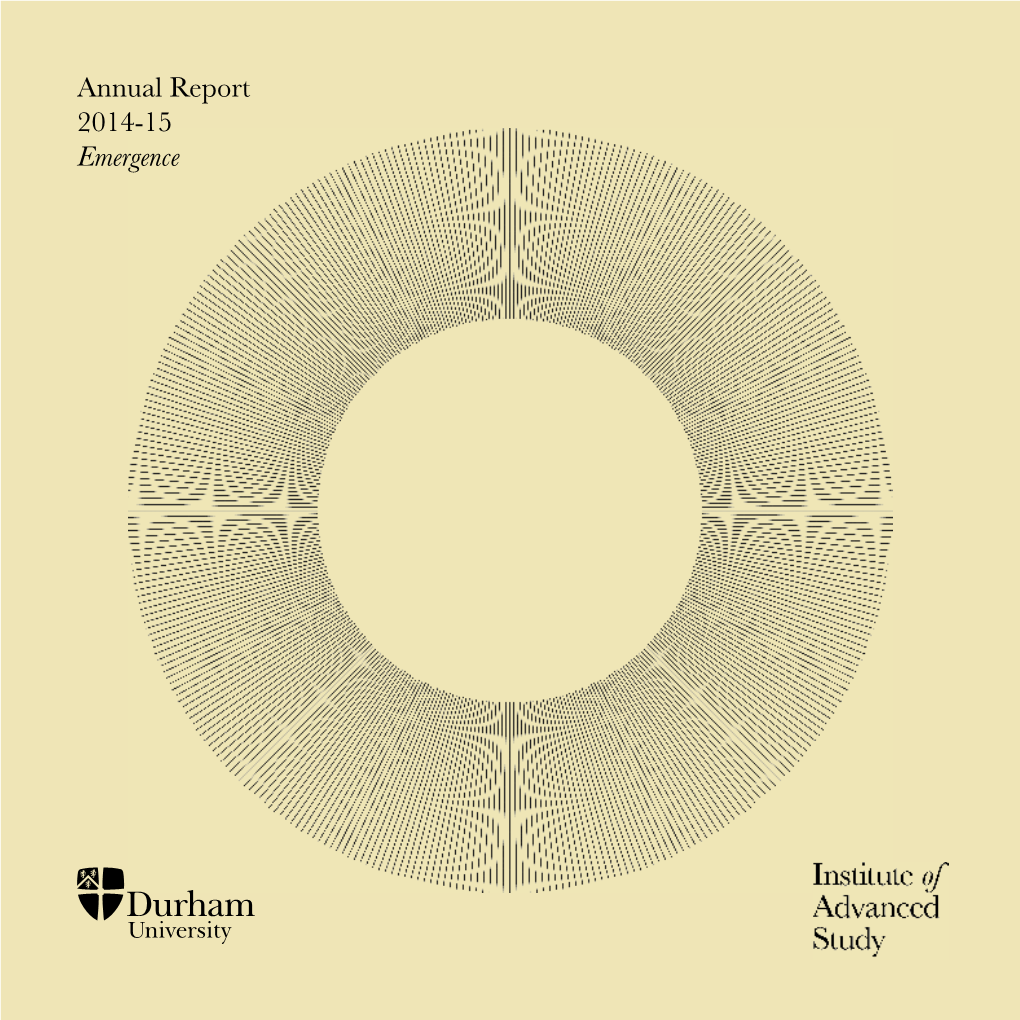Annual Report 2014-15 Emergence Transforming the Way We Think Contents