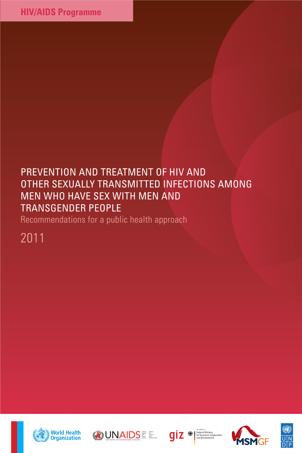 Prevention and Treatment of HIV and Other Sexually Transmitted Infections Among Men Who Have