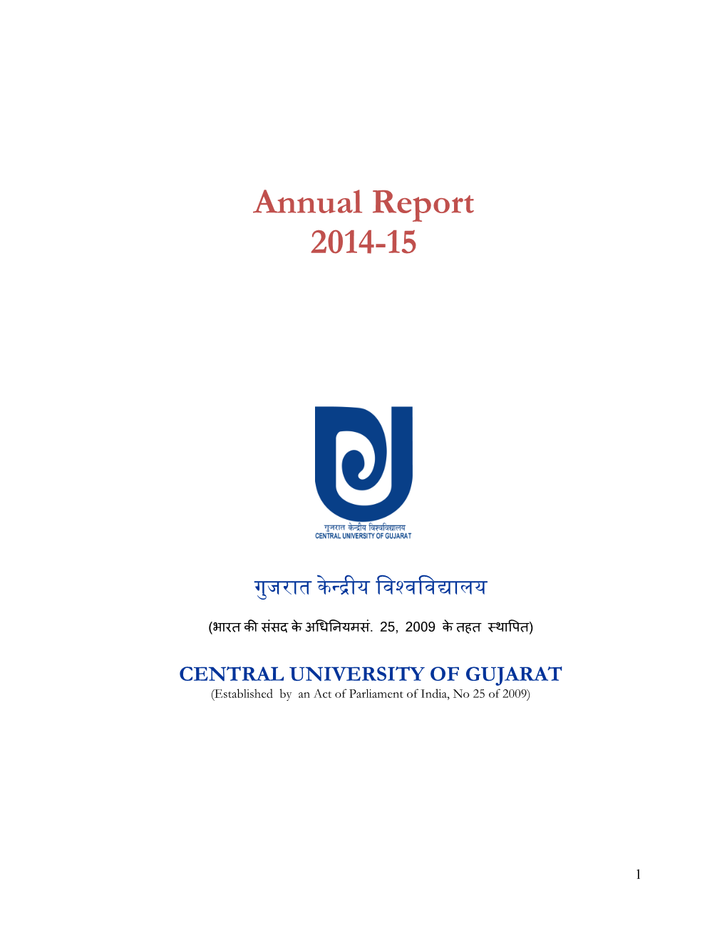 Annual Report 2014-15