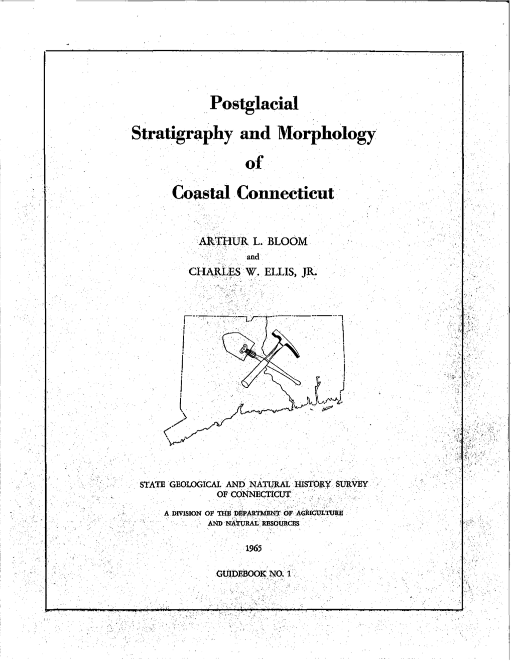 Postglacial Stratigraphy and Morphology Coastal Connecticut ·