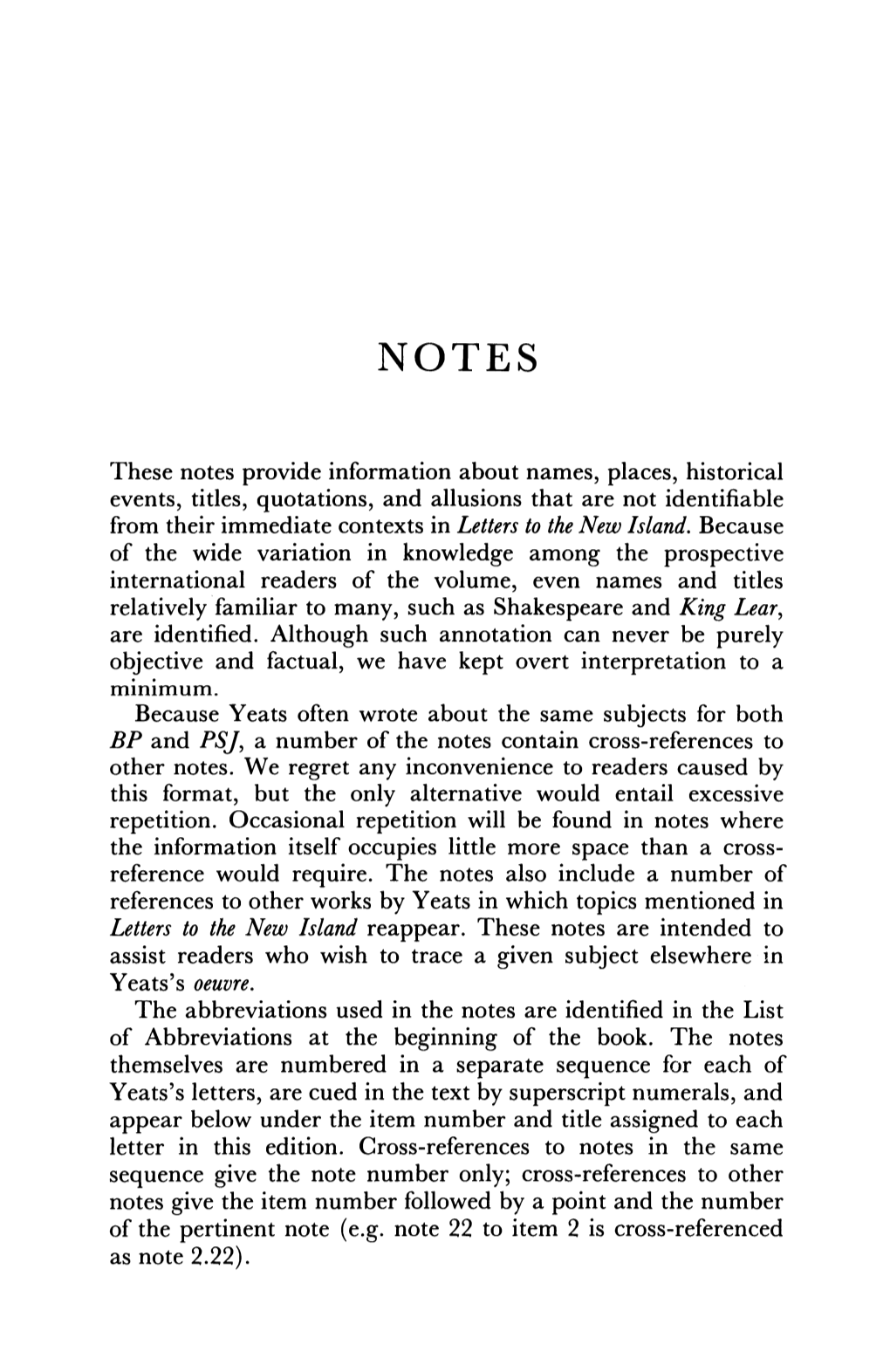 These Notes Provide Information About Names, Places, Historical Events, Titles, Quotations, and Allusions That Are Not Identifia