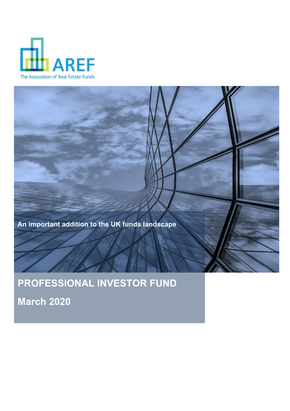 PROFESSIONAL INVESTOR FUND March 2020 EXECUTIVE SUMMARY