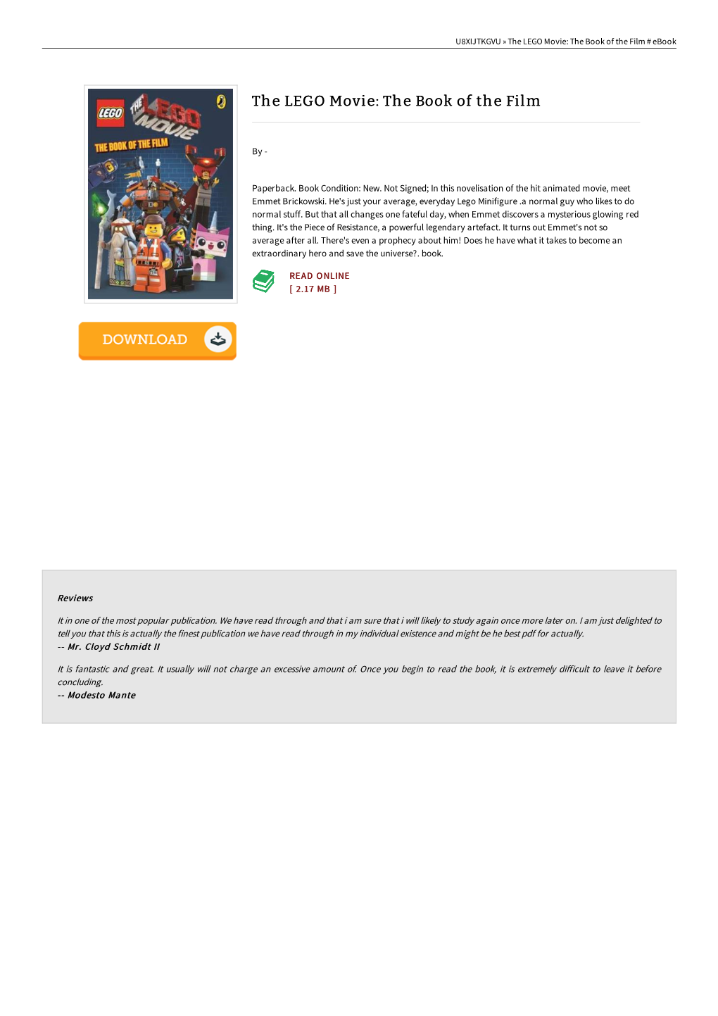 Kindle \ the LEGO Movie: the Book of the Film ~ Read