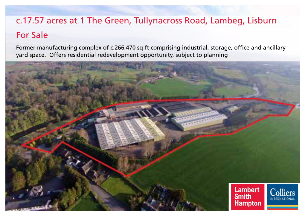 C.17.57 Acres at 1 the Green, Tullynacross Road, Lambeg