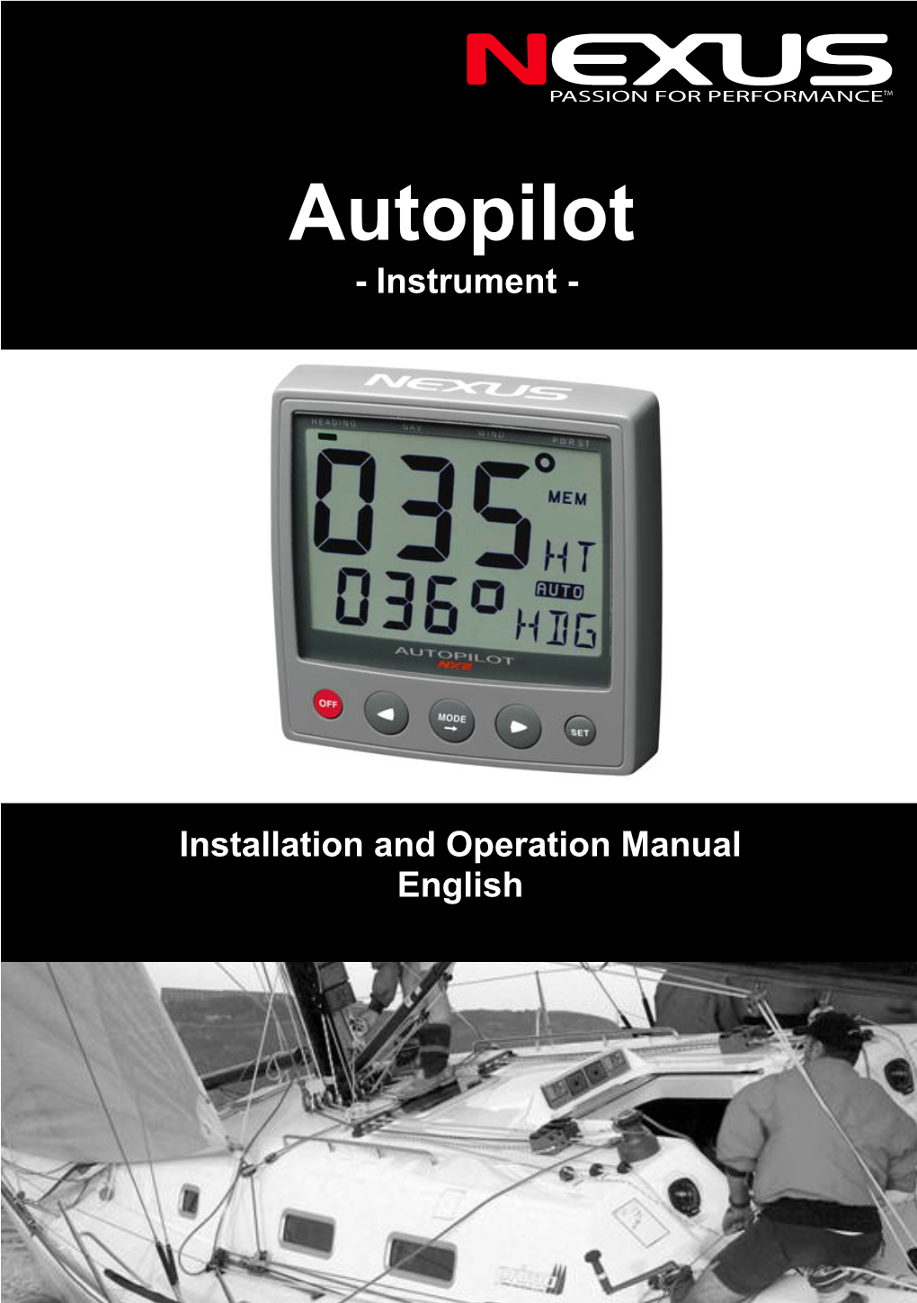 NX2 Autopilot Version 2.01 – 2.11 Edition: March 2007