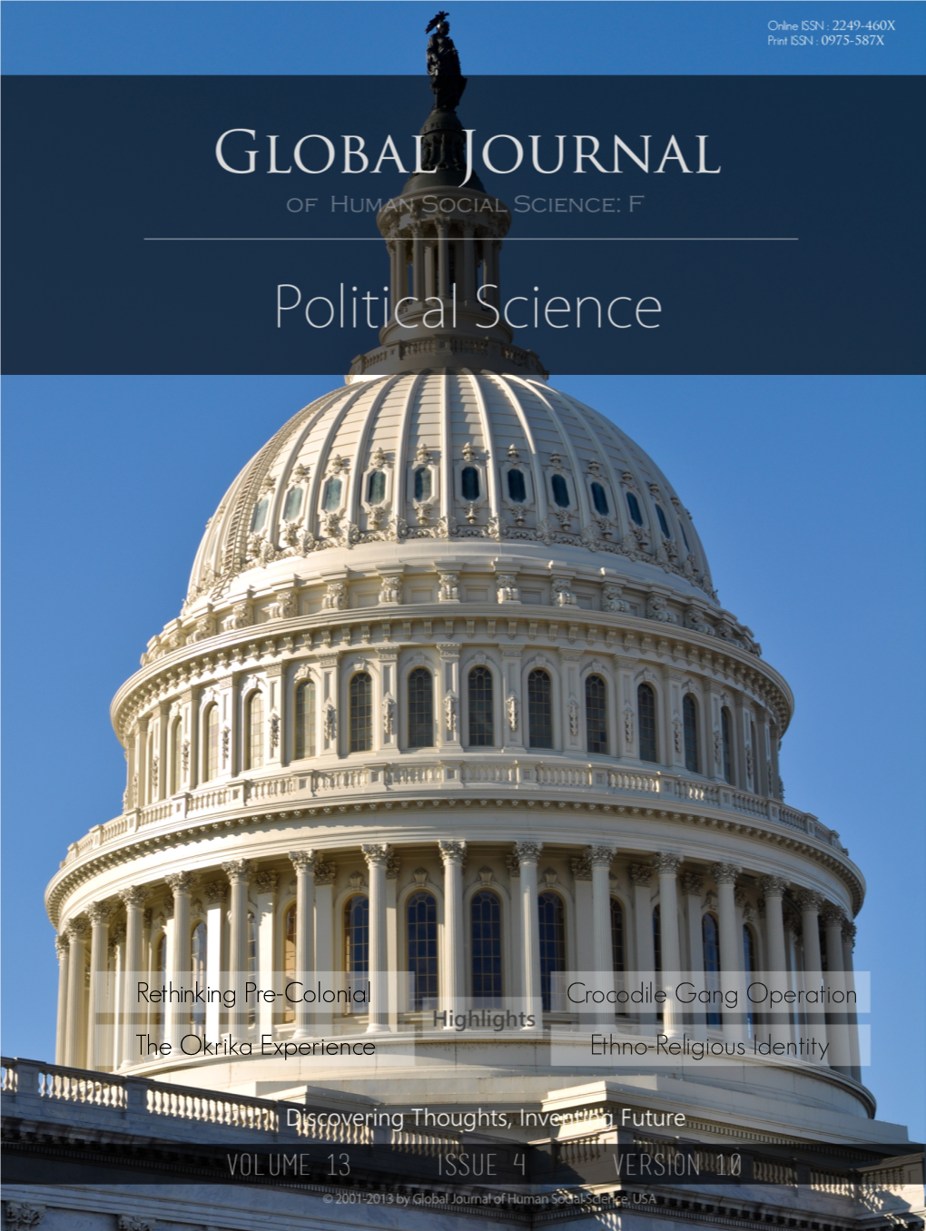 Global Journal of Human Social Science: F Political Science