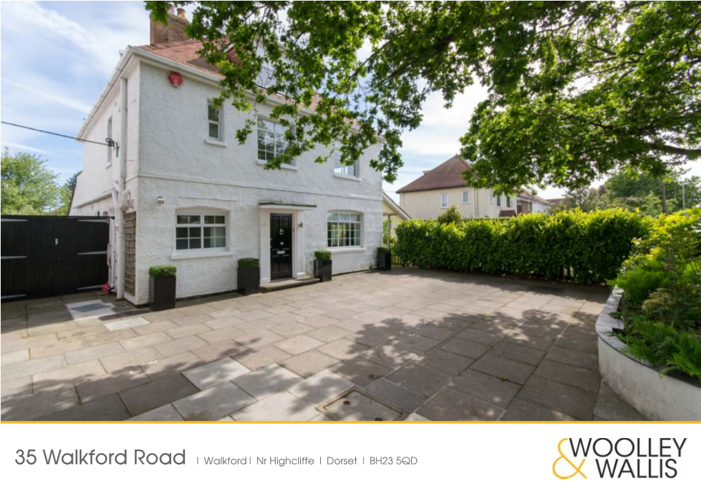 35 Walkford Road, Walkford Sales Particulars