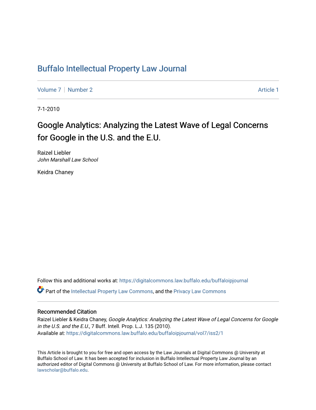 Google Analytics: Analyzing the Latest Wave of Legal Concerns for Google in the U.S