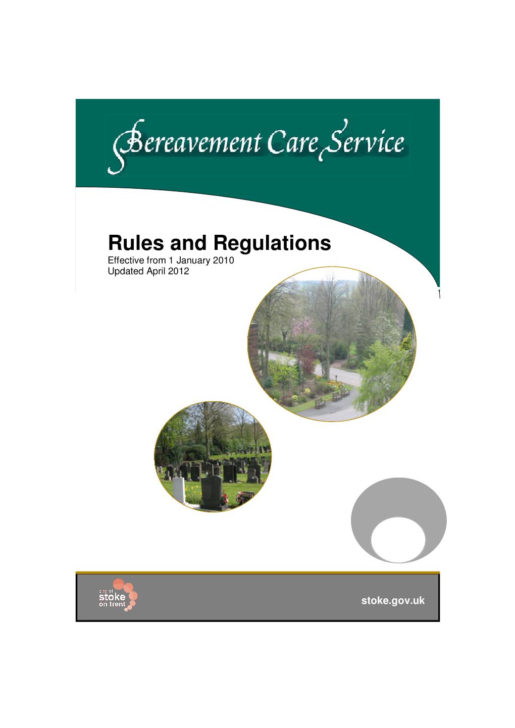 Rules and Regulations Effective from 1 January 2010 Updated April 2012