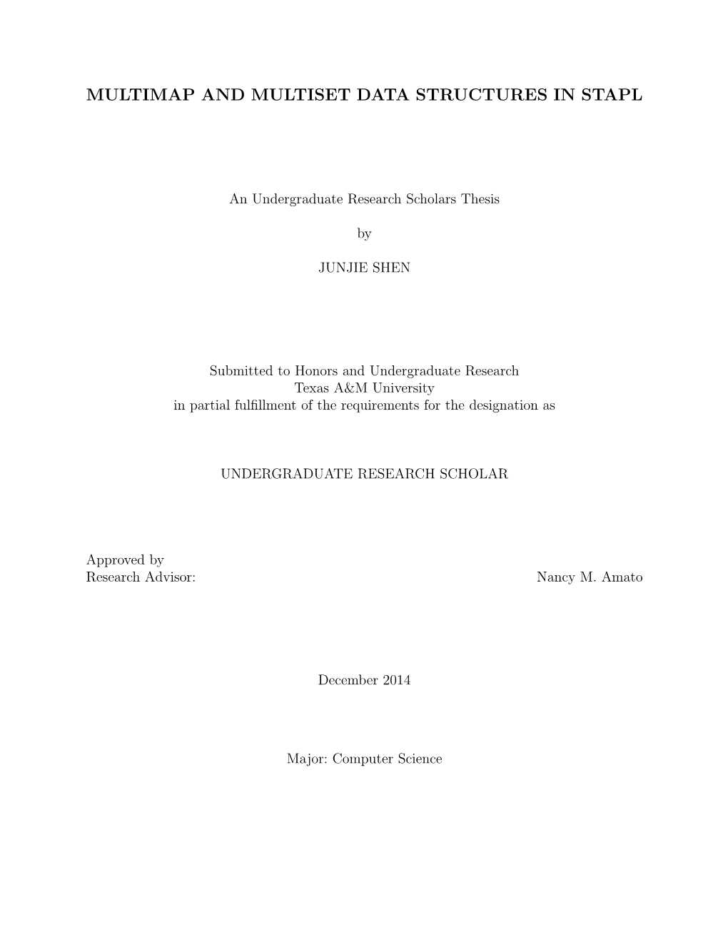 Multimap and Multiset Data Structures in Stapl