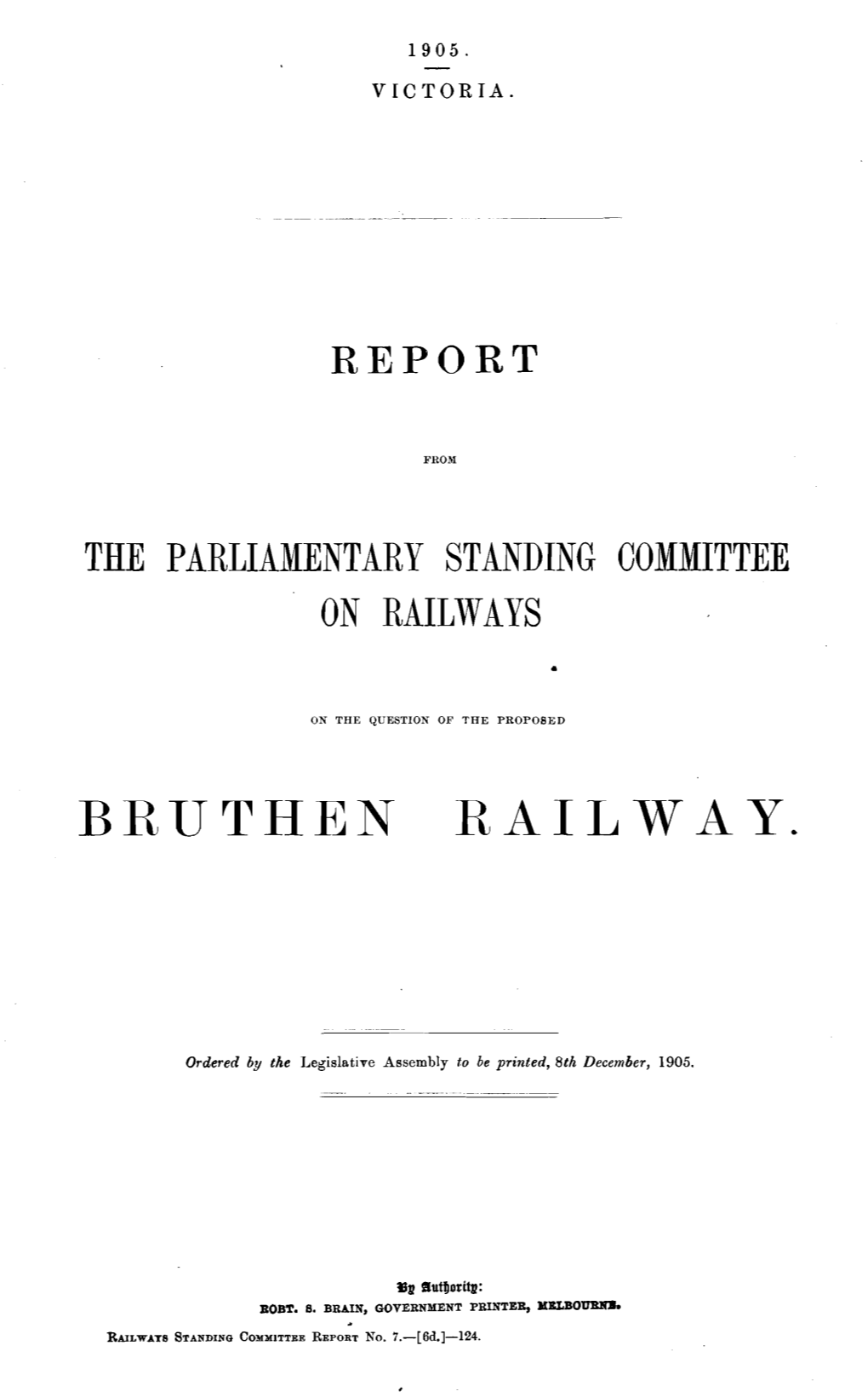 Bruthen Railway