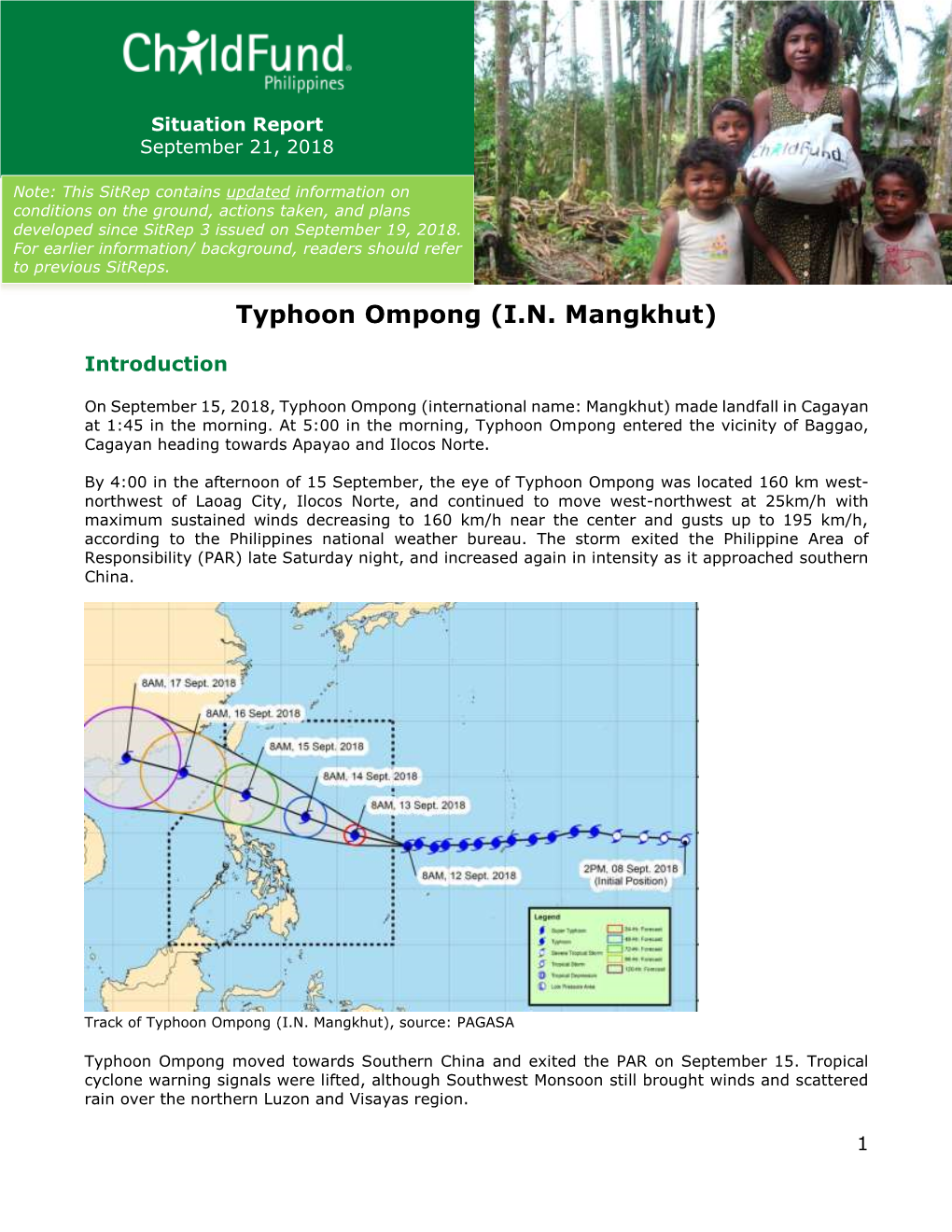 Typhoon Ompong (I.N. Mangkhut)