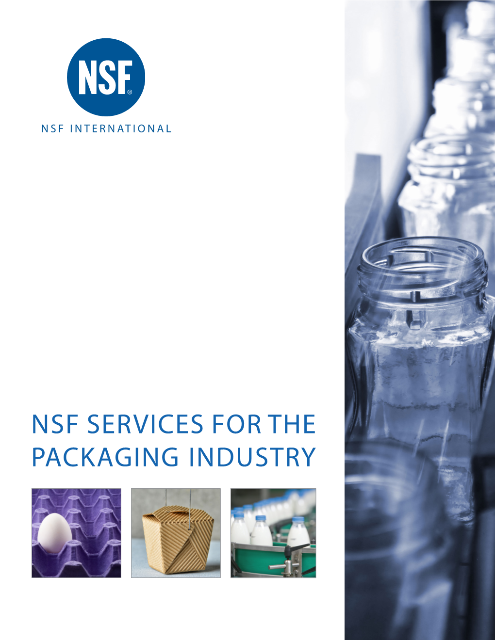 NSF Services for the Packaging Industry