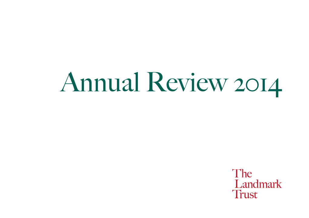 View Our Annual Review 2014