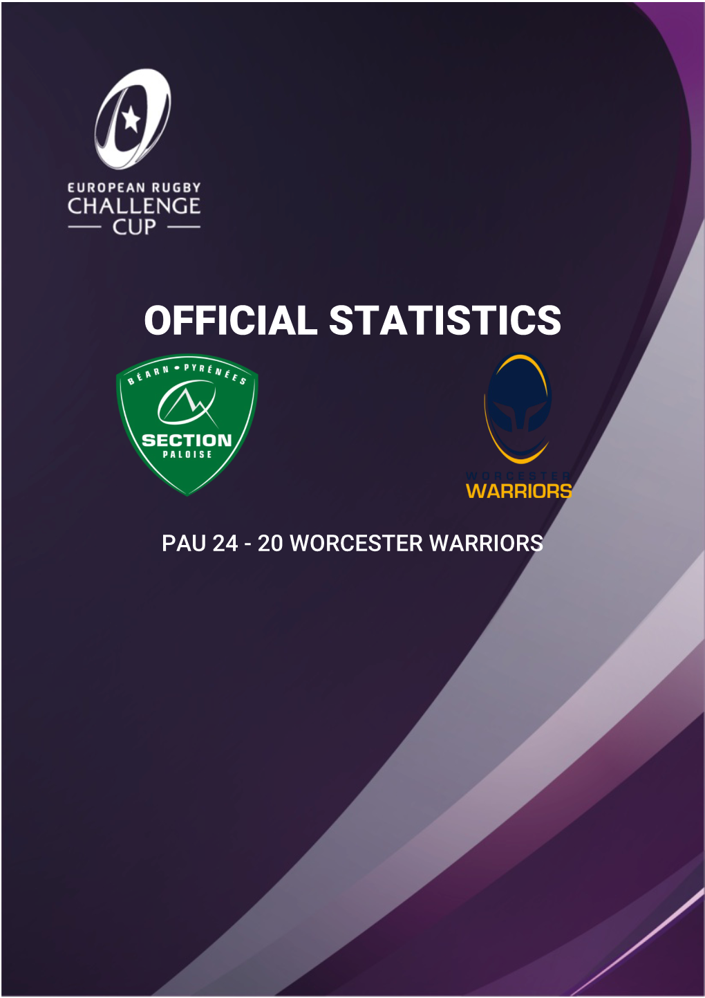 Official Match Statistics