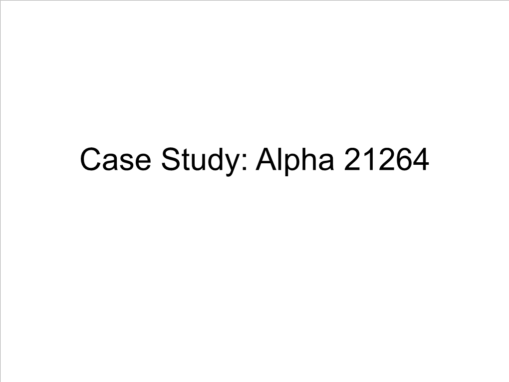 Alpha 21264 Digital Equipment Corporation