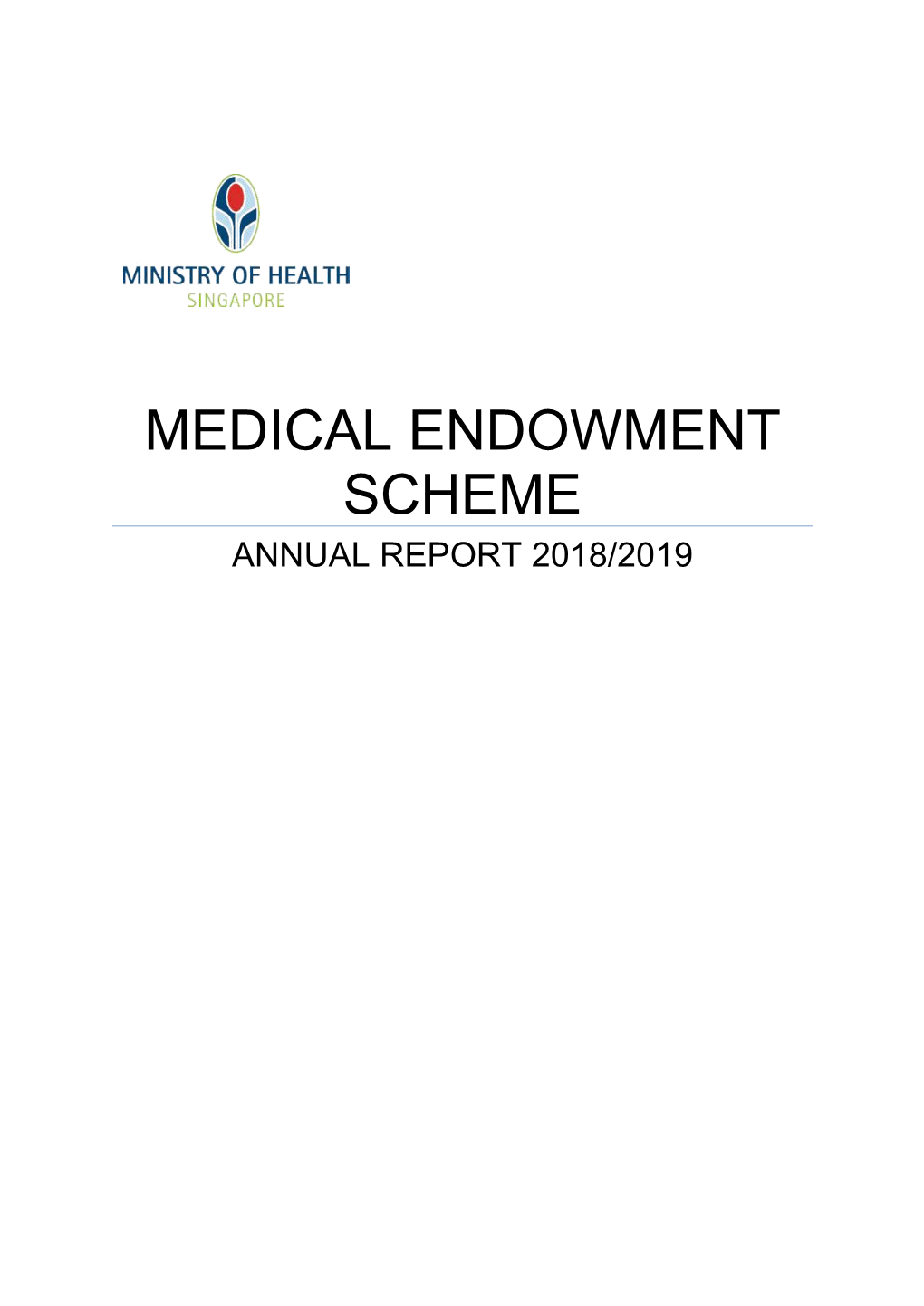 Medical Endowment Scheme Annual Report 2018/2019