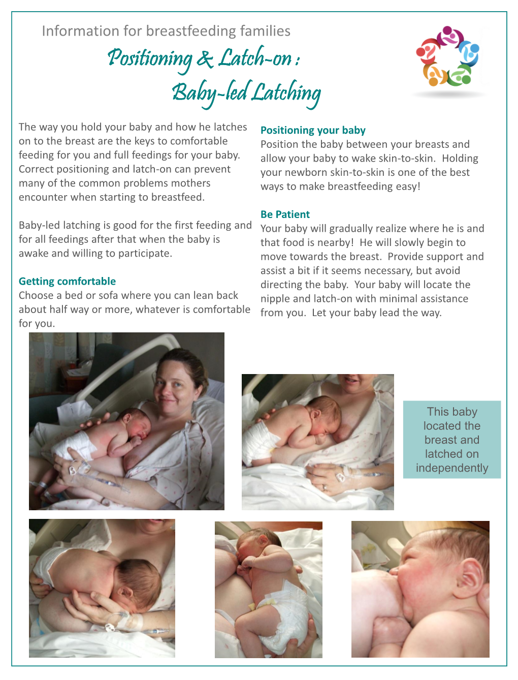 Positioning & Latch-On : Baby-Led Latching