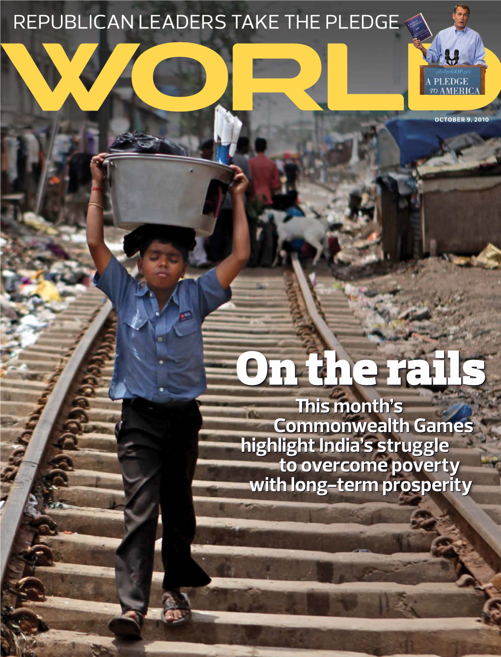 On the Rails This Month’S Commonwealth Games Highlight India’S Struggle to Overcome Poverty with Long-Term Prosperity Think