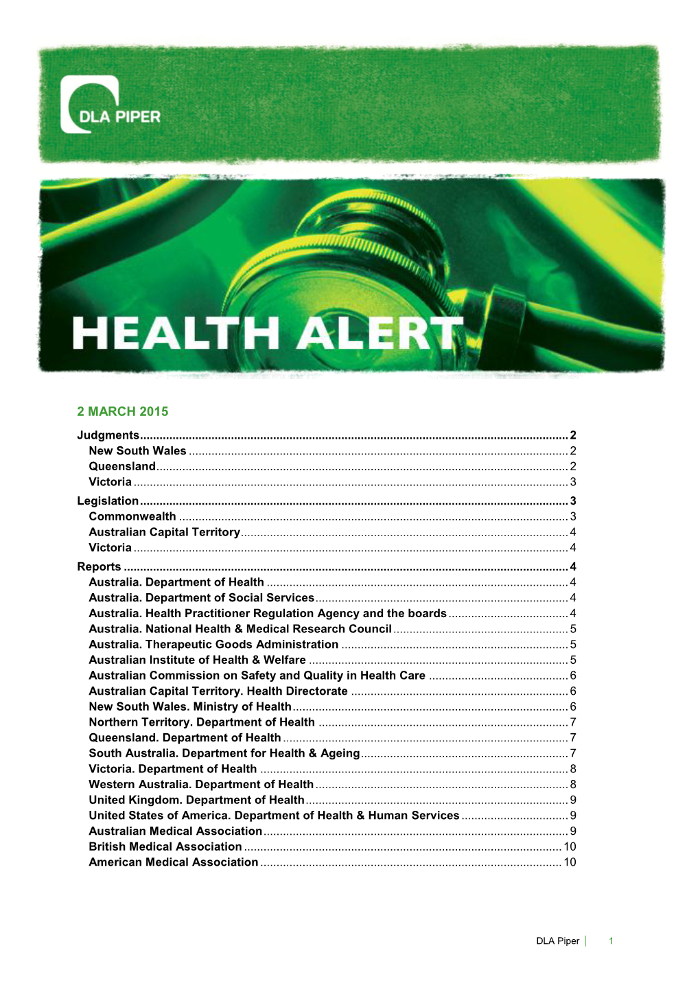 Health Alert (Australia)