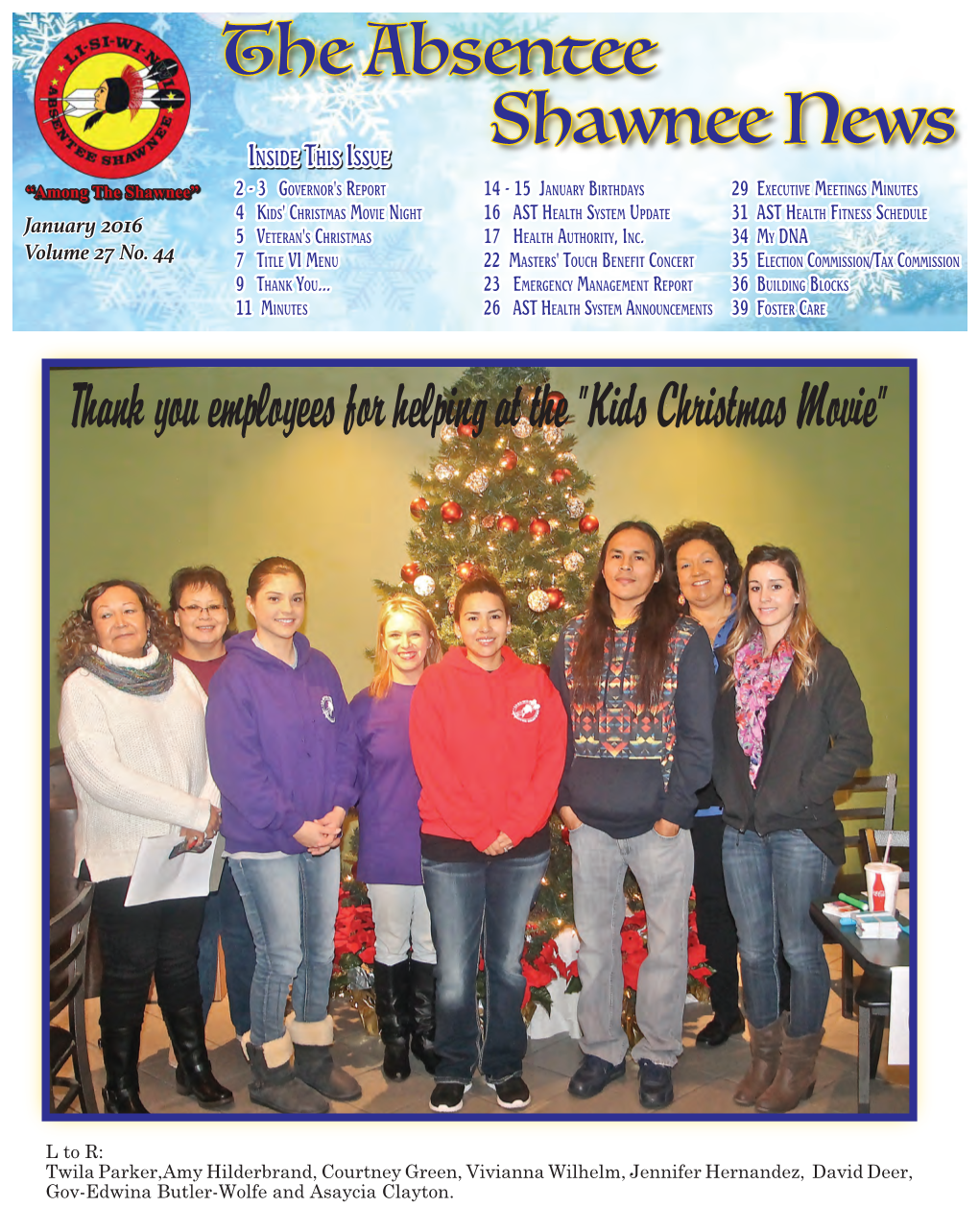 The Absentee Shawnee News