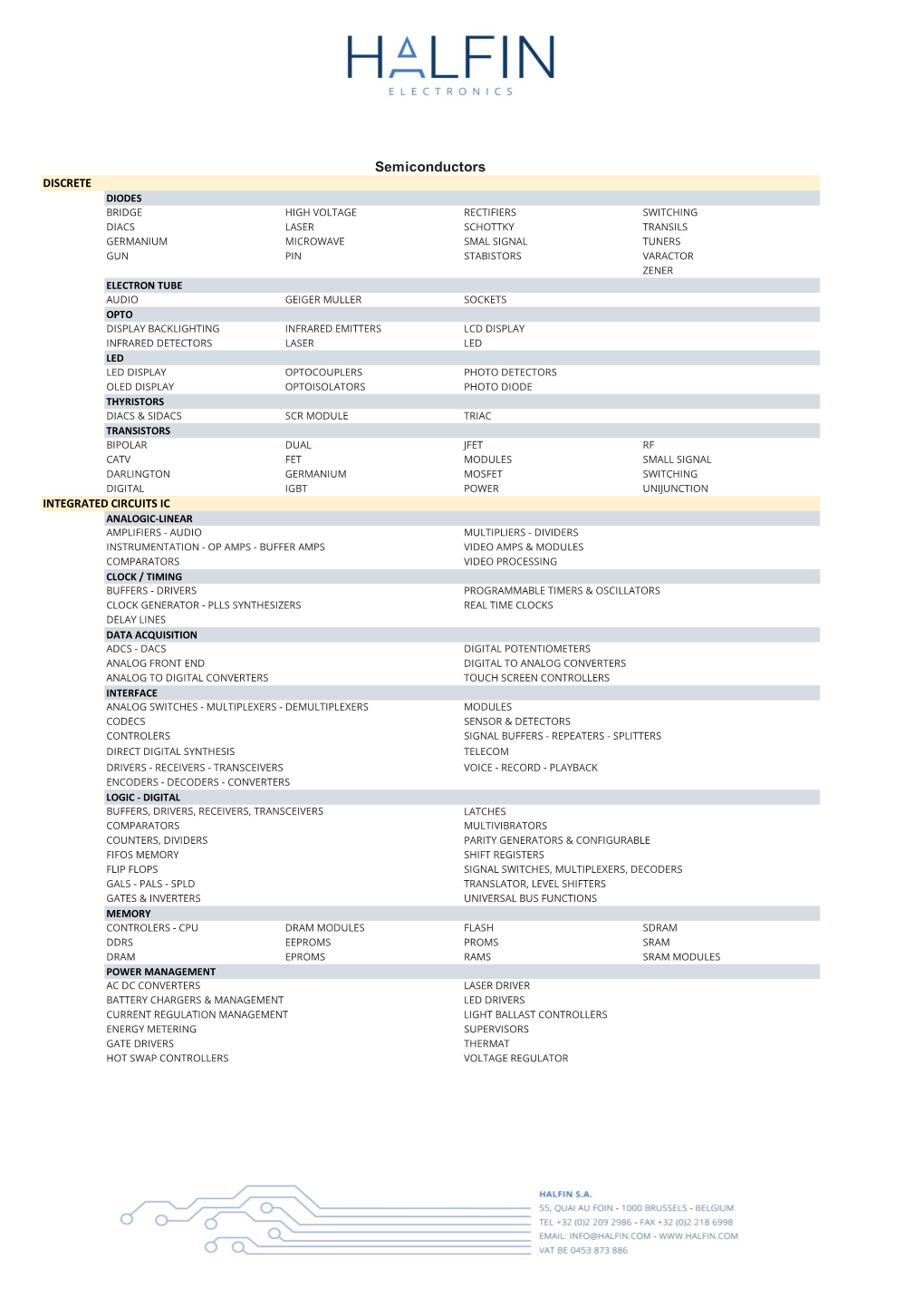 Semiconductors