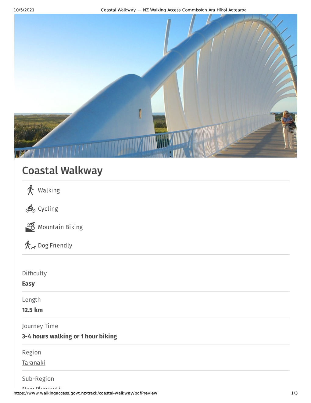 Coastal Walkway — NZ Walking Access Commission Ara Hīkoi Aotearoa