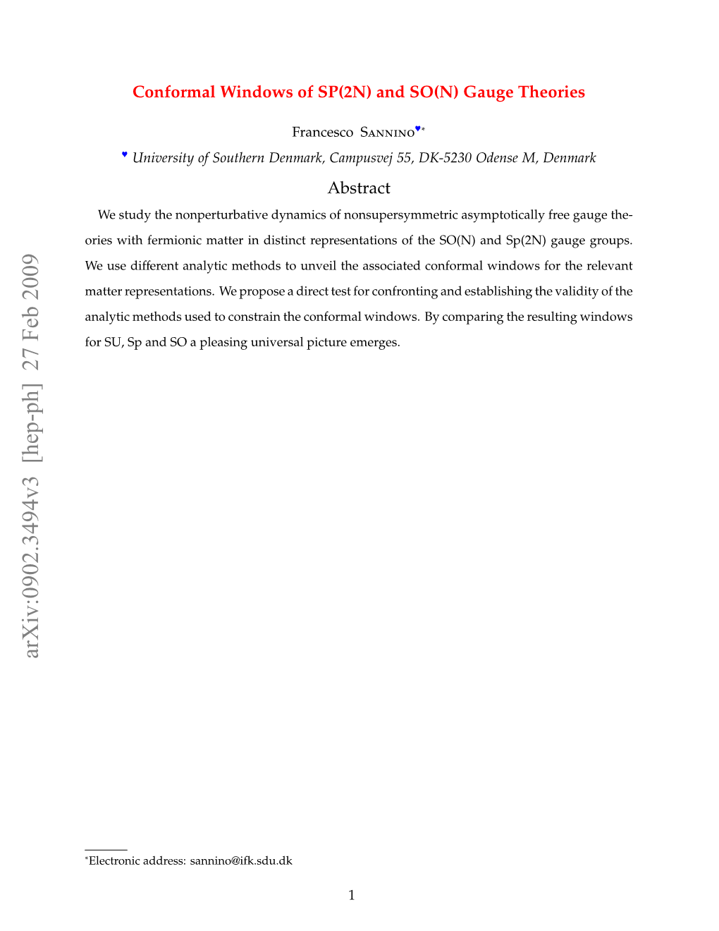 Conformal Windows of SP (2N) and SO (N) Gauge Theories