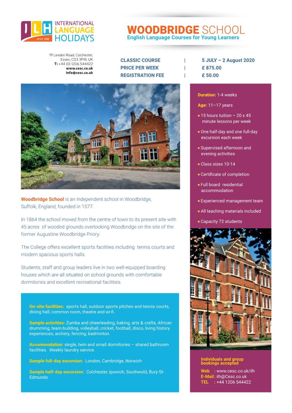 Download Ilh Woodbridge School Flyer