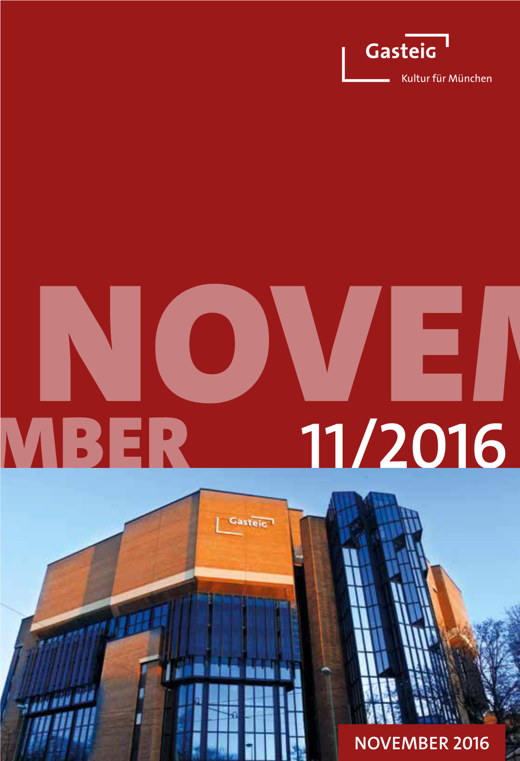 NOVEMBER 2016 Wo Park Stadt Trifft