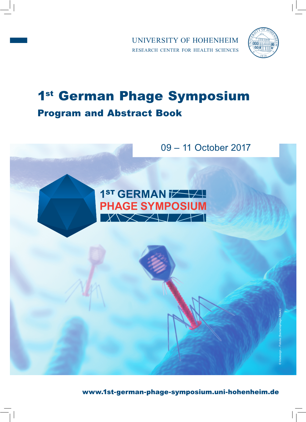 1St German Phage Symposium Program and Abstract Book