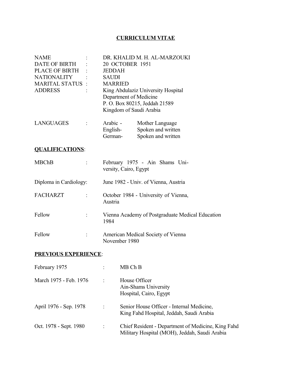 Curriculum Vitae s417