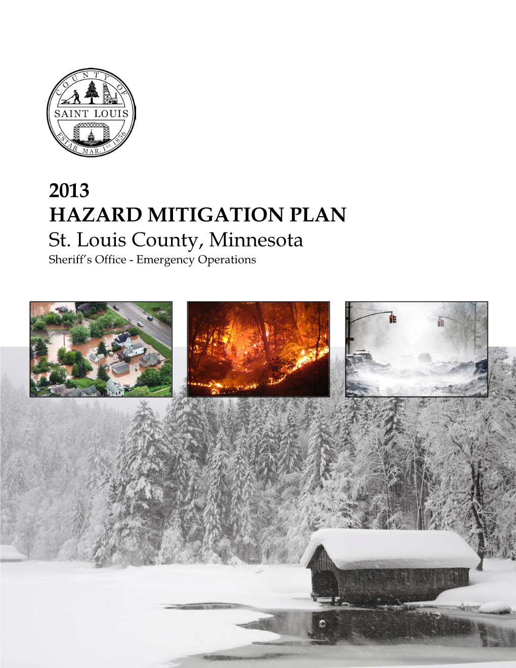 2013 HAZARD MITIGATION PLAN St. Louis County, Minnesota