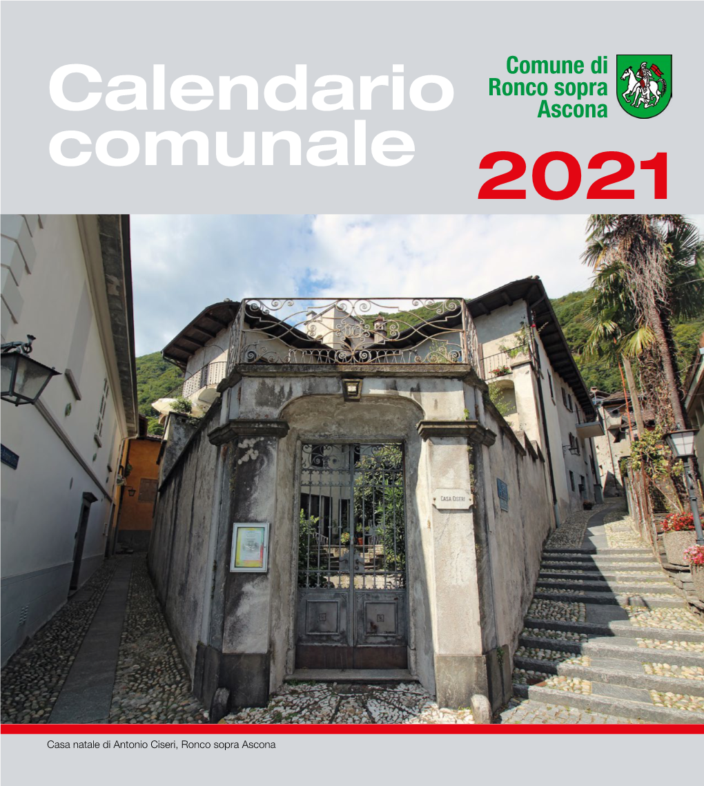 Calendario Comunale 2021