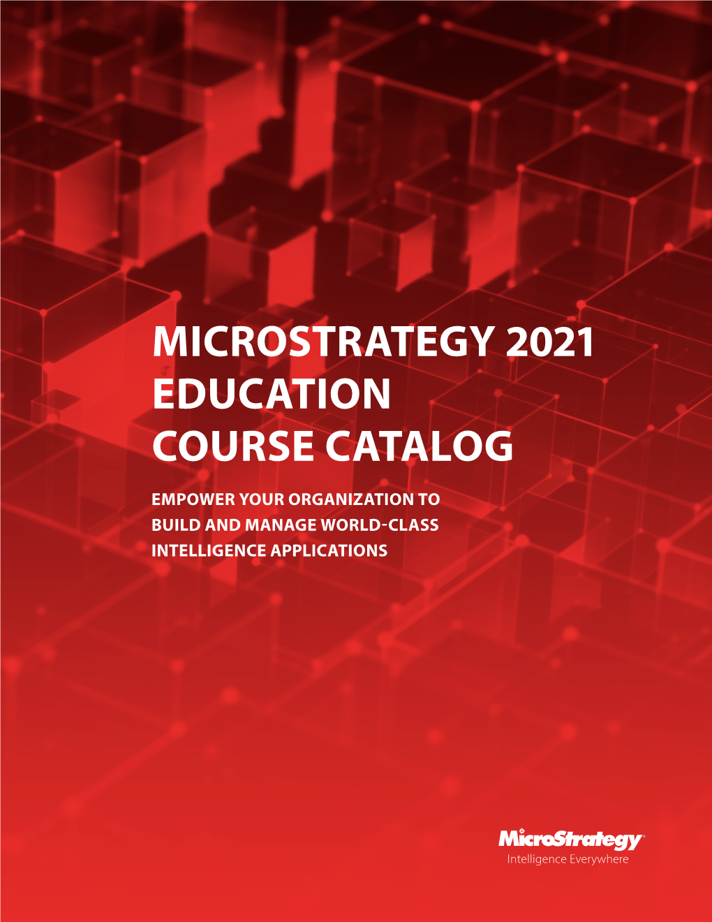 Microstrategy 2021 Education Course Catalog