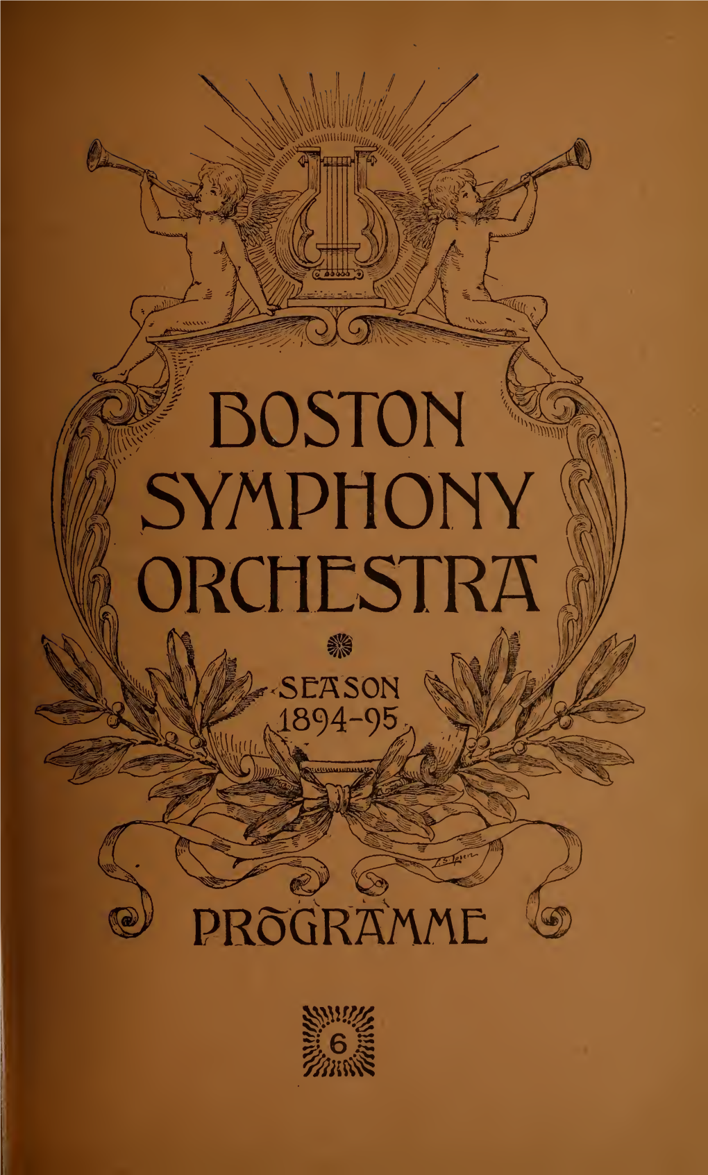 Boston Symphony Orchestra Concert Programs, Season 14, 1894-1895, Subscription