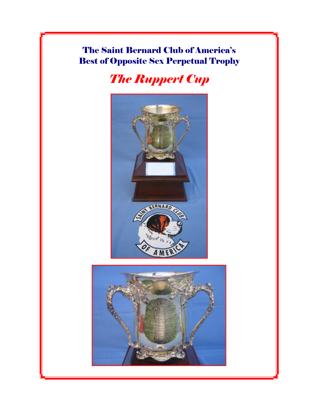 The Ruppert Cup