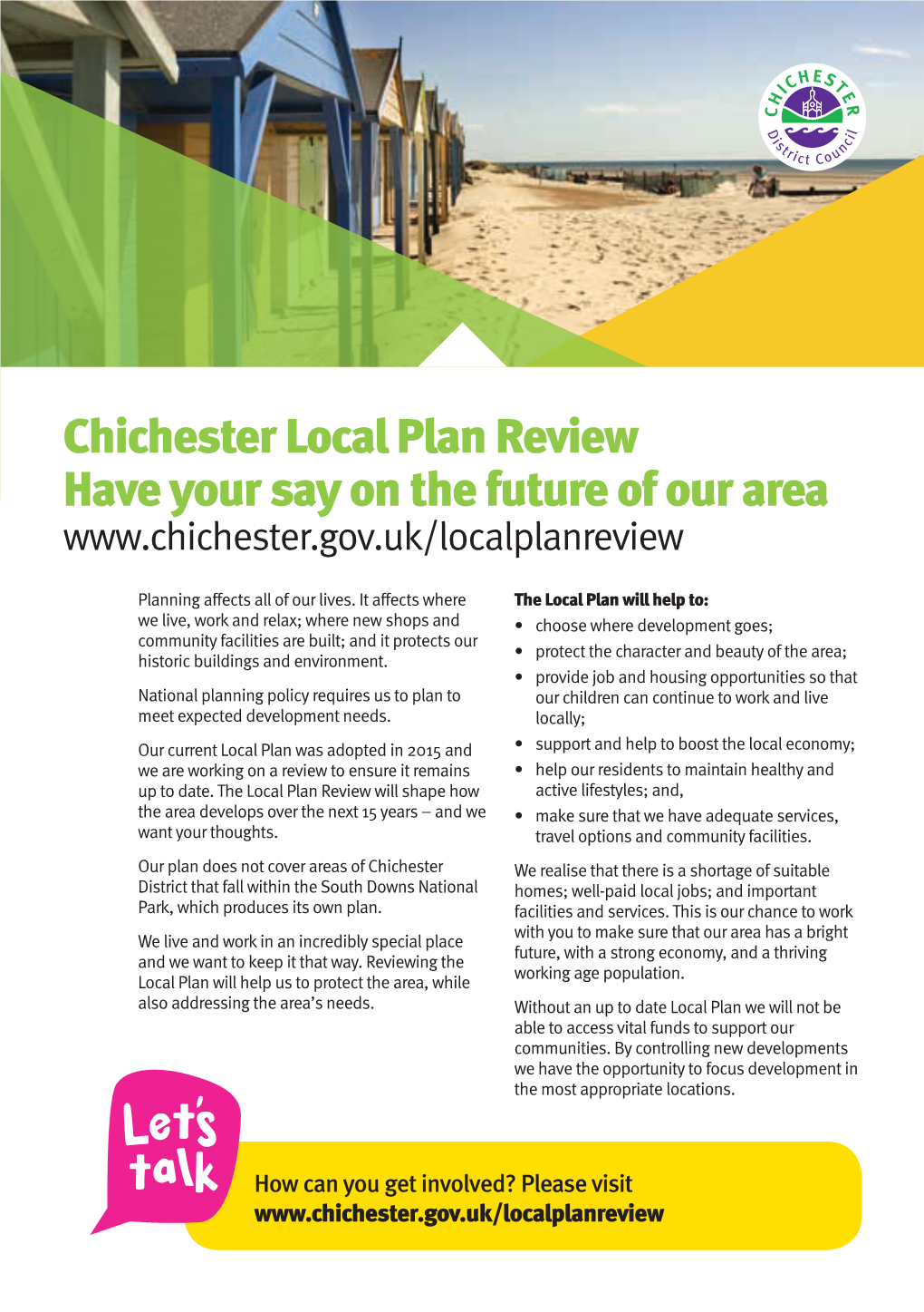 Chichester Local Plan Review Have Your Say on the Future of Our Area