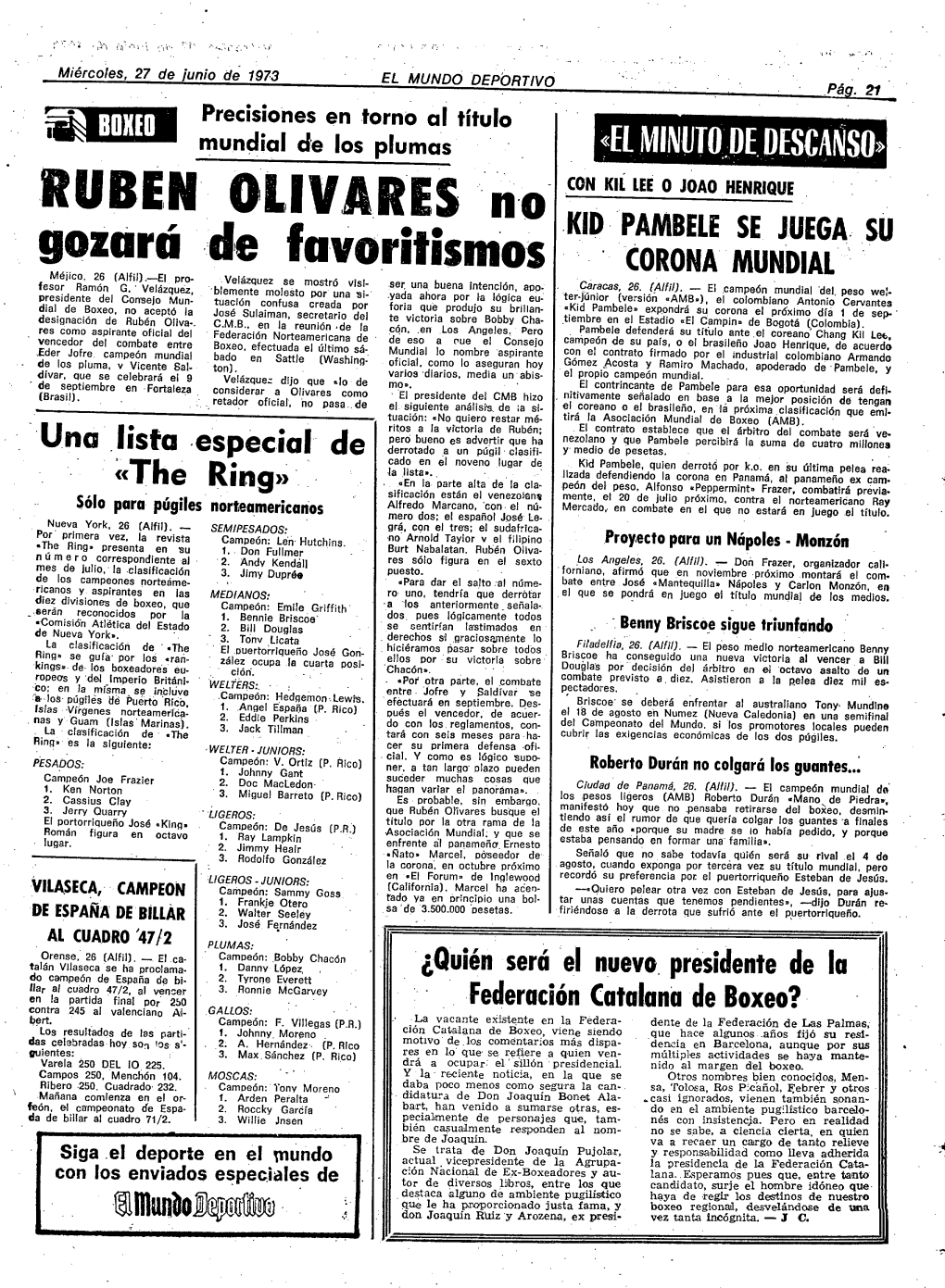 RUBEN OLIVARES No