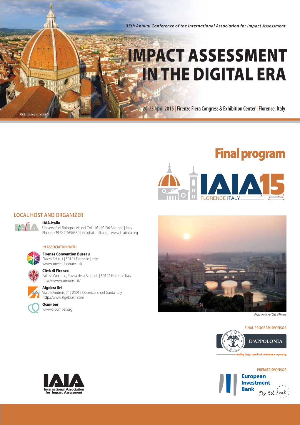 Impact Assessment in the Digital Era