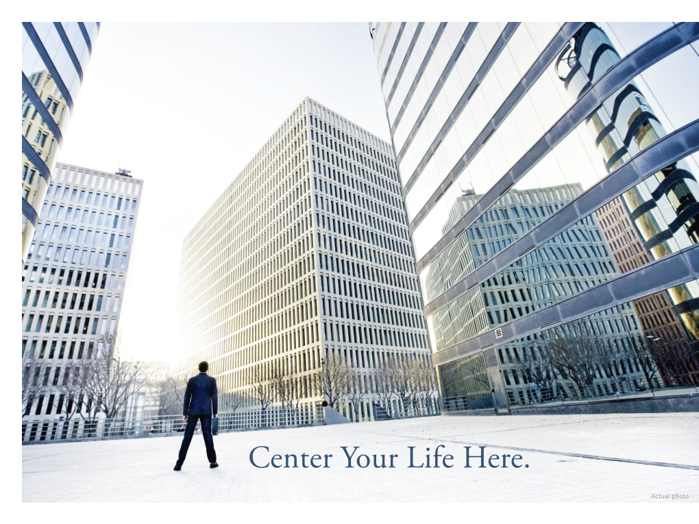 Center Your Life Here