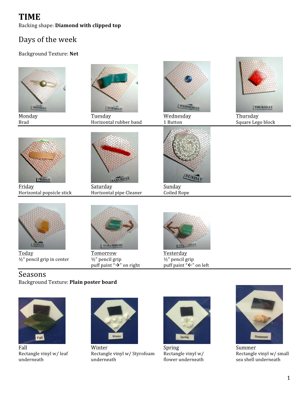 To View And/Or Download an Updated Tactile Symbol Directory That