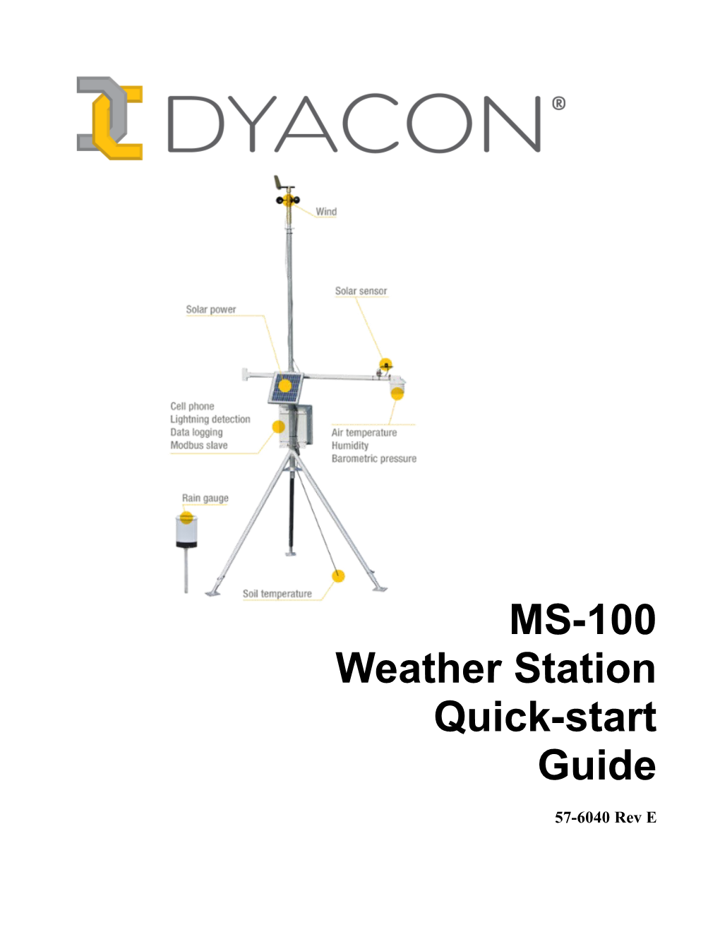 DYACON Quick-Start Guide