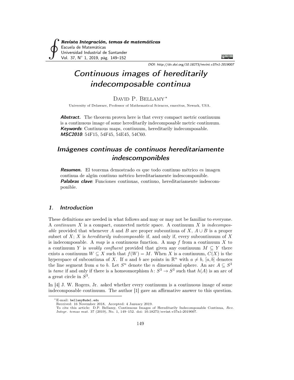 Continuous Images of Hereditarily Indecomposable Continua
